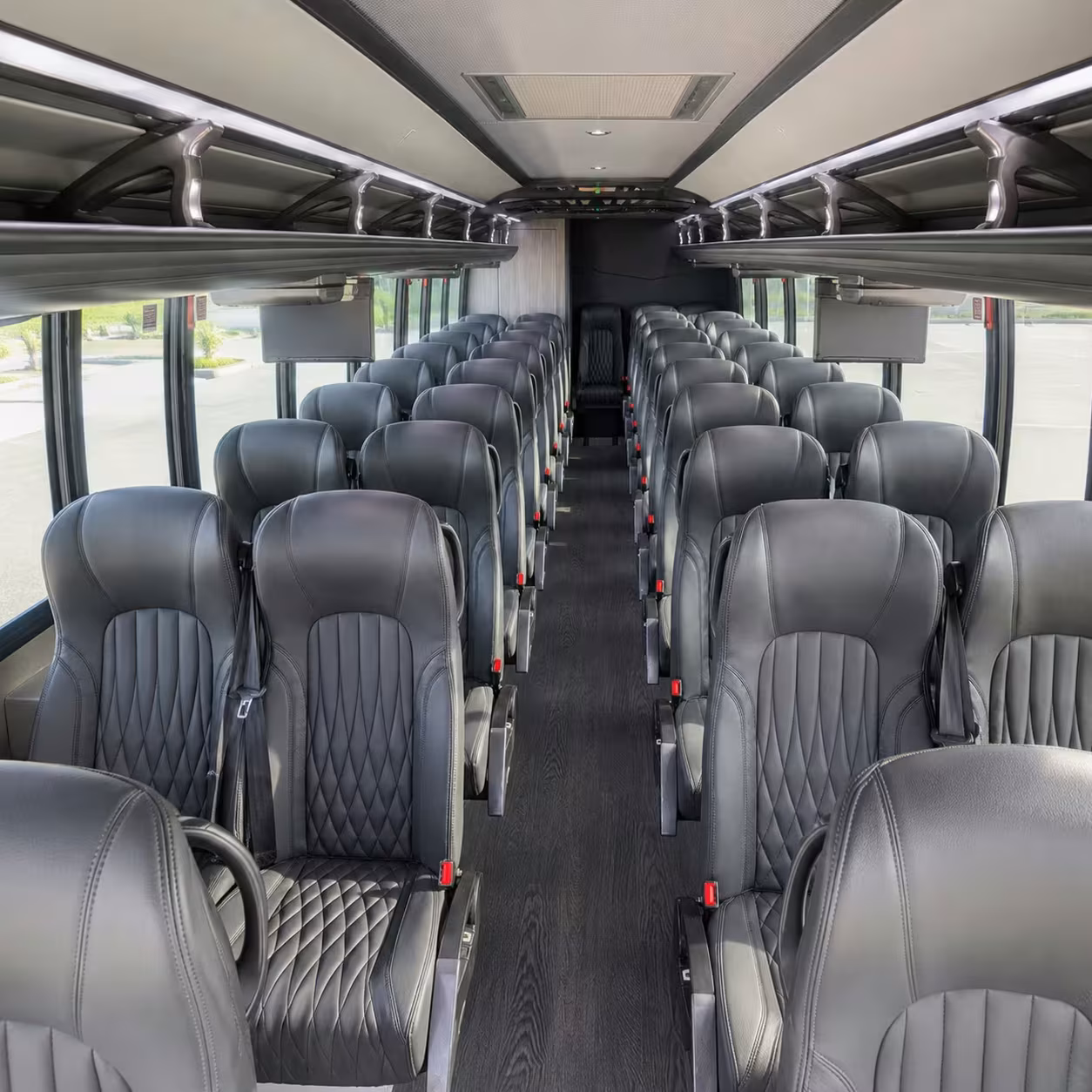 25 passenger minibus interior