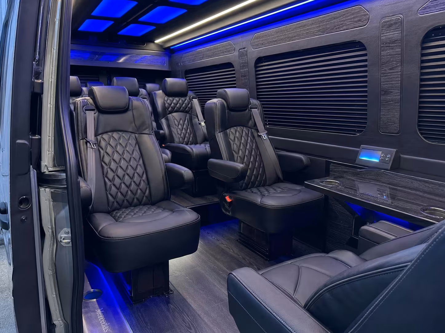 sprinter van transportation for groups and events across south gate